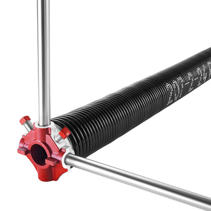 Garage Door Torsion Springs Pair, 0.207 x 2 x 24 in