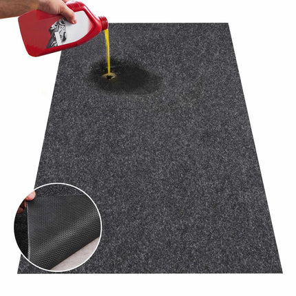 Garage Floor Mat 2.68 x 6.7 m, Waterproof Oil Containment