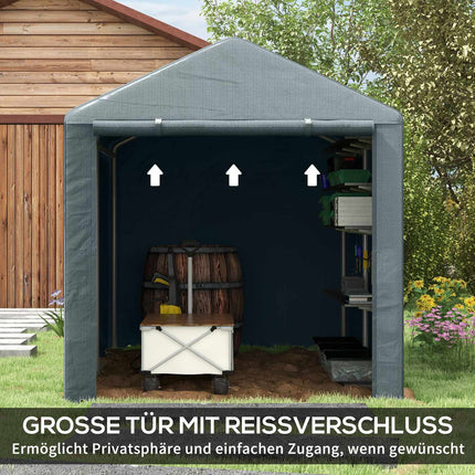 Outdoor storage tent with UV protection, waterproof garage