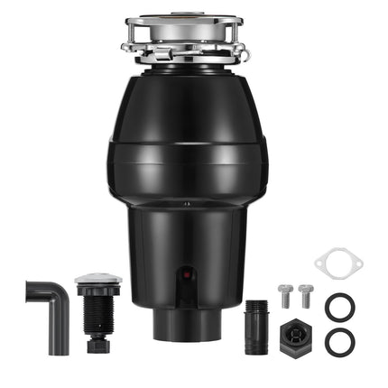 Garbage Disposal 1/2 HP, Continuous Feed, 3-Bolt