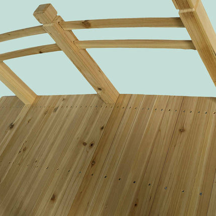 Zahradní můstek, jedlové dřevo, nosnost 200kg