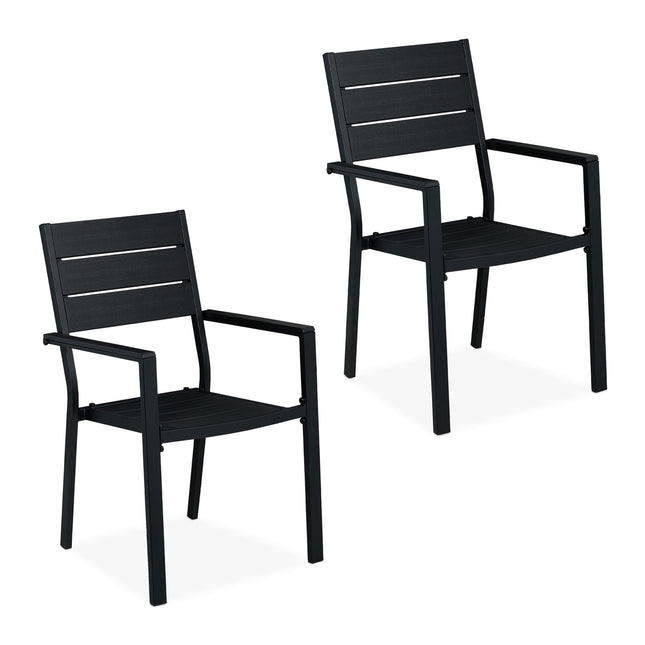 Garden Chairs Set of 2