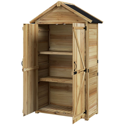 Zahradní domek se zámkem, 0.43m², asfaltová střecha