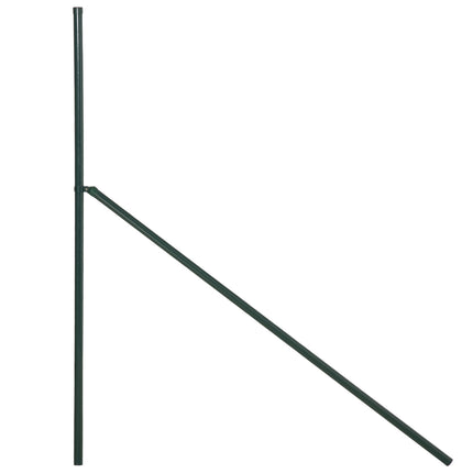 Zahradní plot z drátěného pletiva - pevná odolná ocel (10x1.5m)