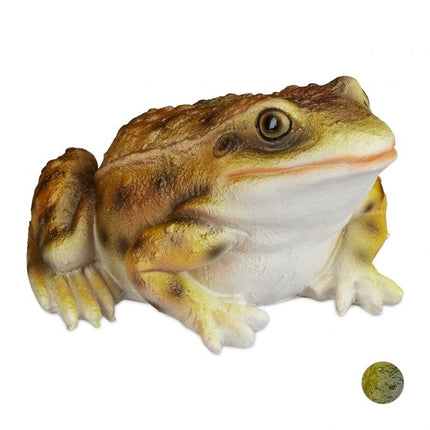 Zahradní figurka žáby z umělého kamene