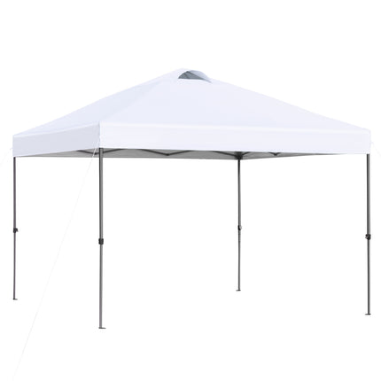 Pop-up bílý zahradní altán 2.95m UV ochrana