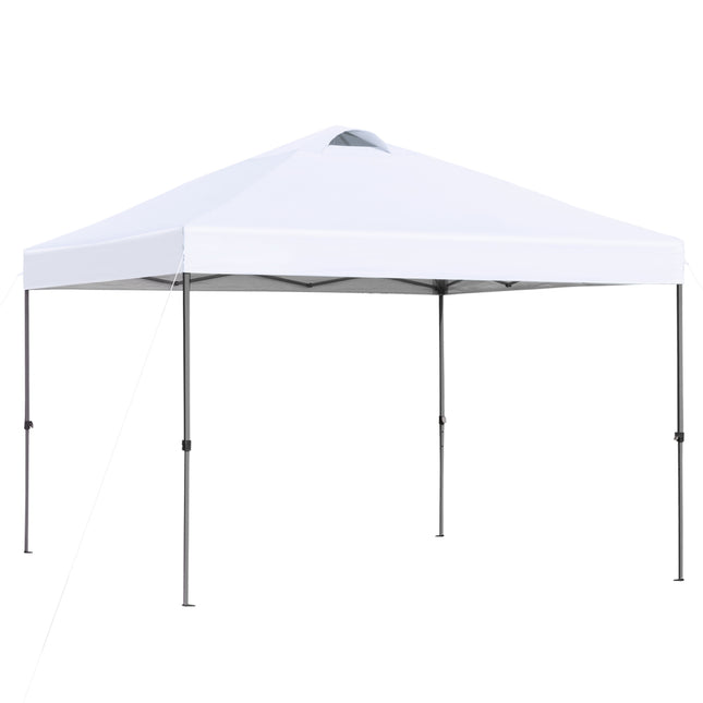 Pop-up bílý zahradní altán 2.95m UV ochrana
