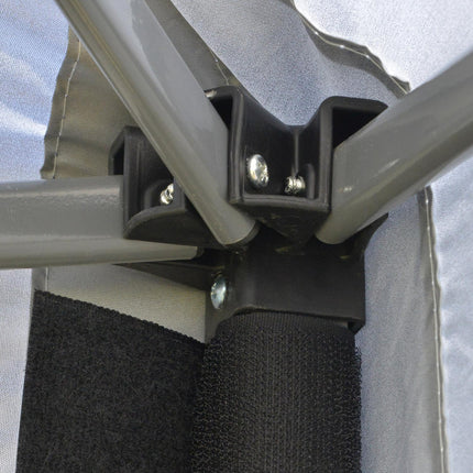 Pop-up bílý zahradní altán 2.95m UV ochrana