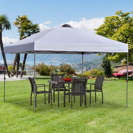Pop-up bílý zahradní altán 2.95m UV ochrana