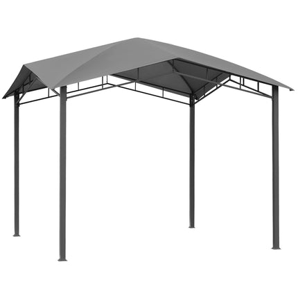Zahradní altán 3x3M, ochrana proti slunci, kov/polyester