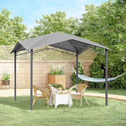 Zahradní altán 3x3M, ochrana proti slunci, kov/polyester