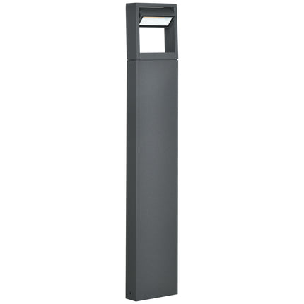 Zahradní sloupkové svítidlo, teplá LED, nastavitelné, IP65