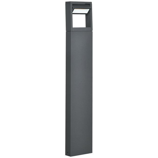Zahradní sloupkové svítidlo, teplá LED, nastavitelné, IP65