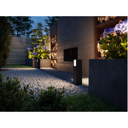 GardenLink Arbor sloupkové svítidlo teplá bílá antracit