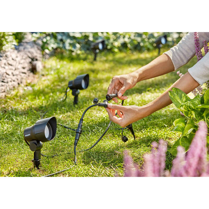 GardenLink startovací sada bodové svítidlo teplá bílá 600 lm 3 ks černá