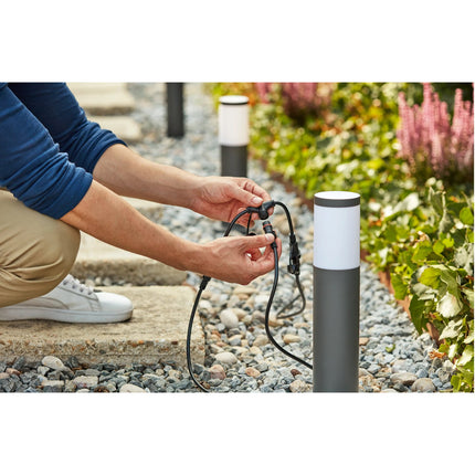GardenLink Utrecht sloupkové svítidlo studená bílá 660lm antracit