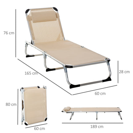 Nastavitelná zahradní židle, hliník, ergonomická síťovina