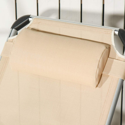 Nastavitelná zahradní židle, hliník, ergonomická síťovina