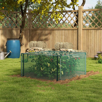 Zahradní ochranná síť proti hmyzu se zipem, 1.25x1.25M