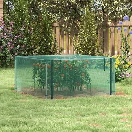 Zahradní ochranná síť proti hmyzu se zipem, 1.25x1.25M