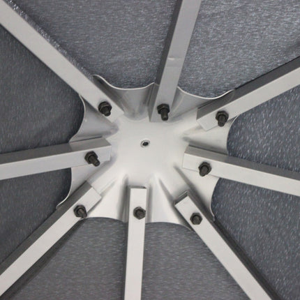 Zahradní pavilon stan 3x3M, ocelový rám, šedý polyester