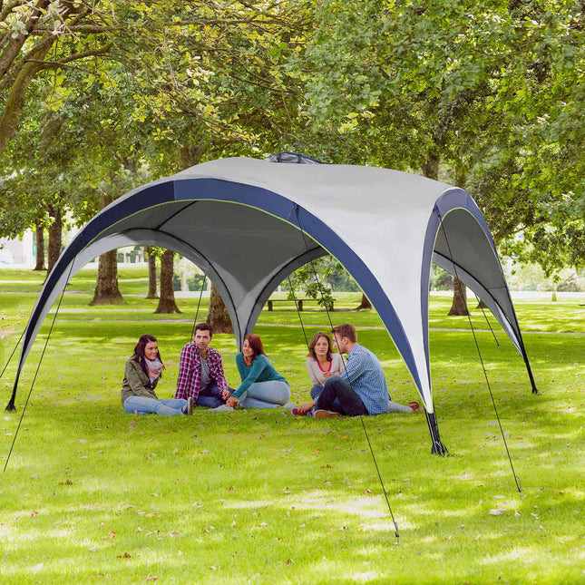 Zahradní stan pavilon - odolný povětrnosti, ochrana proti slunci, 4x4m