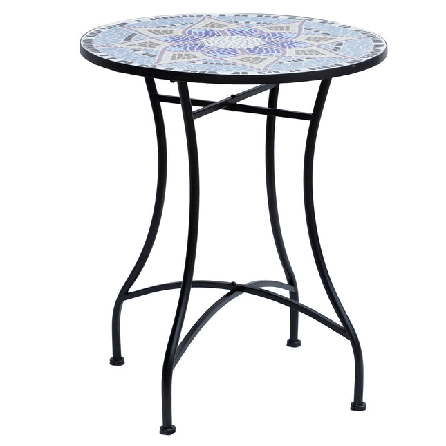 Kulatý zahradní balkonový stůl – Ø60 x V71 cm