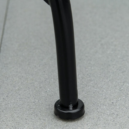 Kulatý zahradní stůl s mozaikou – keramika, kov, Ø60 cm