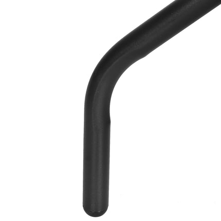 Kulatý zahradní stůl z kovu a skla – Ø60 x V70 cm
