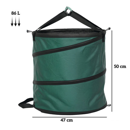 Pytle na zahradní odpad 4x86L - vodotěsné, víko na zip, znovupoužitelné
