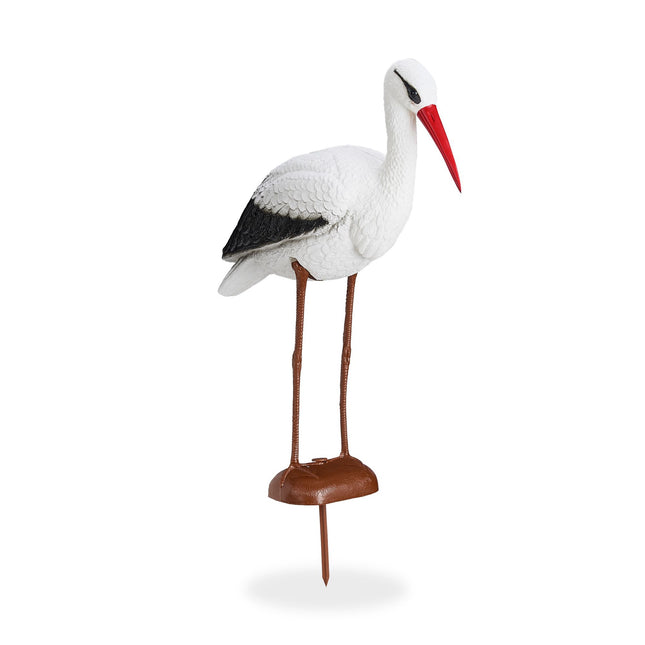 Tuinfiguur ooievaar