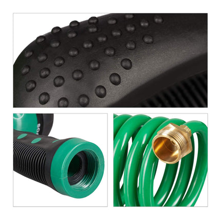 Garden hose with spray gun 10 m