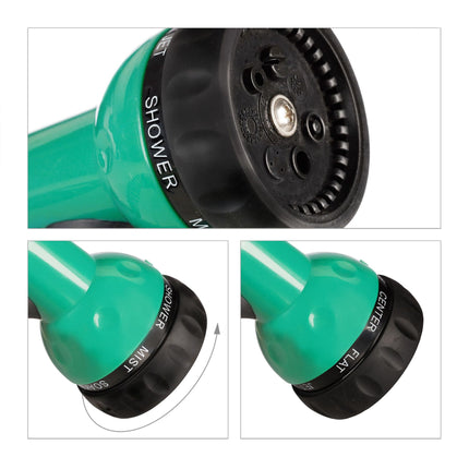 Garden hose with spray gun 10 m