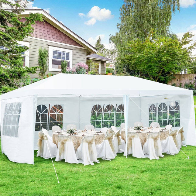 Zahradní pavilon party stan se 4 odnímatelnými bočními stěnami pivní stan s UV ochranou zahradní stan 3 x 6m