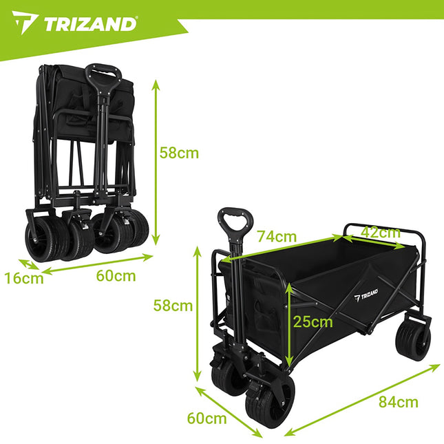 Gardlov 23084 skládací přepravní vozík