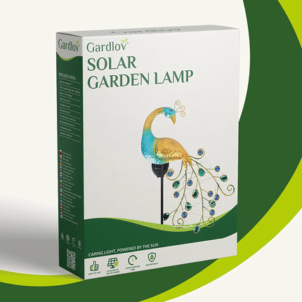 Gardlov 25281 solární lampa páv