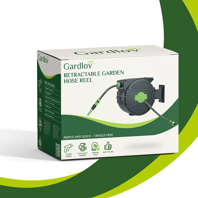 Gardlov automatický naviják zahradní hadice 20m