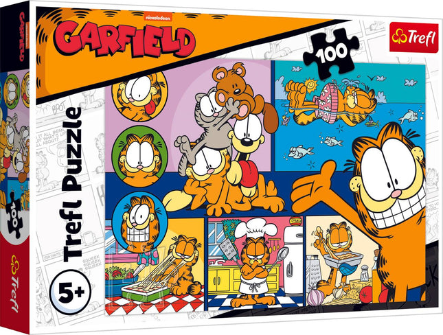 Garfield puzzle 100 dílků pro děti i dospělé