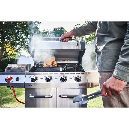 Gas Grill with TRU-Infrared Technology, Stainless Steel
