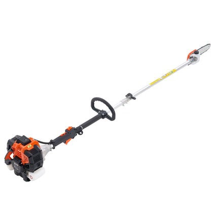 Gas Pole Saw, 33cc 2-Stroke, 8-Inch Bar, 2–3.5m Extendable