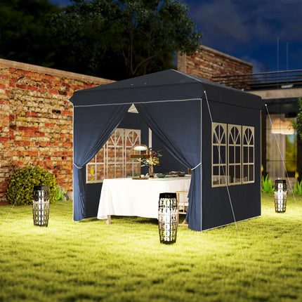Pop-up altán, 2.5x2.5m, voděodolný, UV 50+