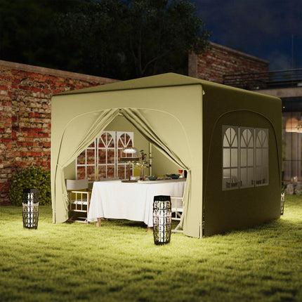 Voděodolný pop-up altán 3x3m s UV ochranou