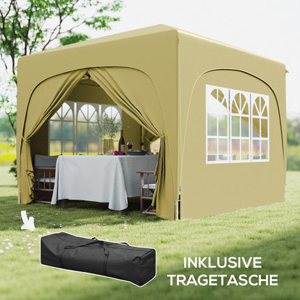 Voděodolný pop-up altán 3x3m s UV ochranou
