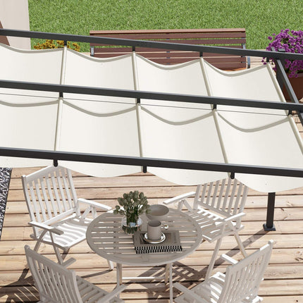 Nastavitelná pergola altán 3 x 3m se stříškou na terasu a do zahrady