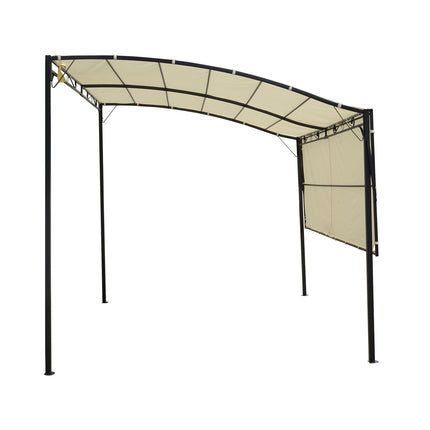 Zahradní altán s UV ochranou, ocel a polyester 3x2.5m