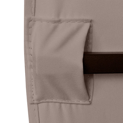Střešní potah altánu, ochrana proti slunci, béžový polyester, 3x3 M