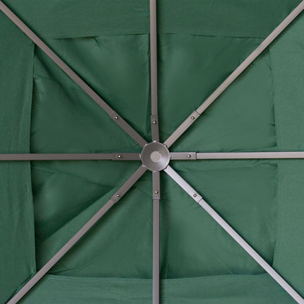 Náhradní polyesterová střecha k pavilonu, 2.98 x 2.95 M, zelená