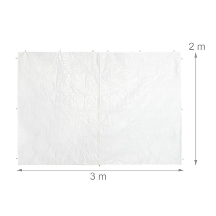 Boční stěny k altánu, 6x, 3x6m, voděodolná PE tkanina