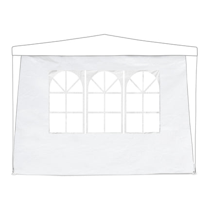 Boční stěny k altánu, 6x, 3x6m, voděodolná PE tkanina
