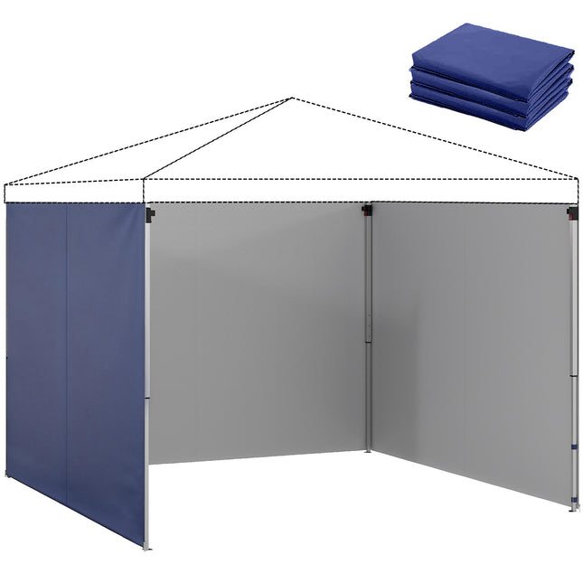 Sada bočnic k altánu, 3x3m, tkanina Oxford UPF 50+